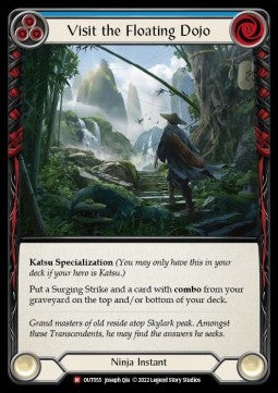 Visit the Floating Dojo (Rainbow Foil) - Outsiders (Majestic) [OUT-055]