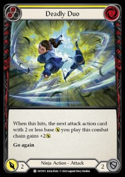 Deadly Duo (Yellow) (Regular) - Outsiders (Common) [OUT-072]