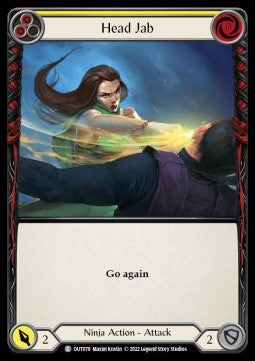 Head Jab (Yellow) (Regular) - Outsiders (Common) [OUT-078]