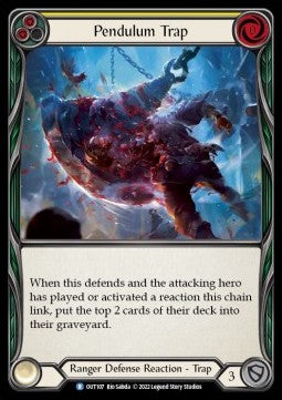 Pendulum Trap (Rainbow Foil) - Outsiders (Rare) [OUT-107]