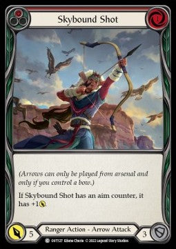 Skybound Shot (Red) (Regular) - Outsiders (Common) [OUT-127]