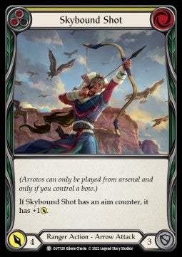 Skybound Shot (Yellow) (Regular) - Outsiders (Common) [OUT-128]