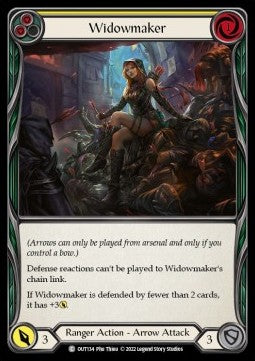 Widowmaker (Yellow) (Regular) - Outsiders (Common) [OUT-134]