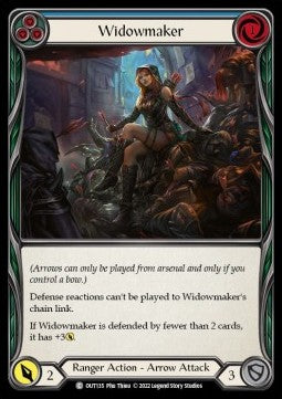 Widowmaker (Blue) (Regular) - Outsiders (Common) [OUT-135]