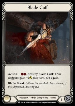 Blade Cuff (Cold Foil) - Outsiders (Common) [OUT-141]