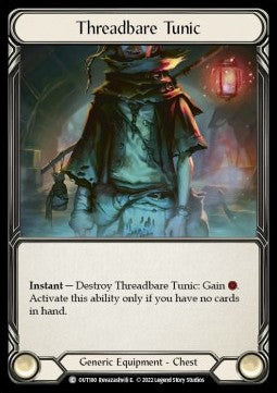 Threadbare Tunic (Rainbow Foil) - Outsiders (Common) [OUT-180]