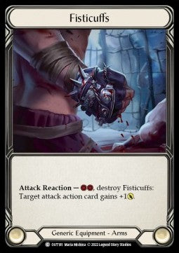 Fisticuffs (Regular) - Outsiders (Common) [OUT-181]