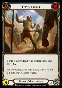 Feisty Locals (Blue) (Regular) - Outsiders (Common) [OUT-209]