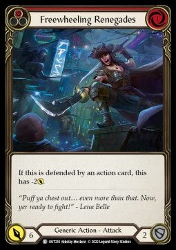 Freewheeling Renegades (Red) (Regular) - Outsiders (Common) [OUT-210]