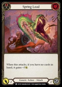 Spring Load (Red) (Regular) - Outsiders (Common) [OUT-219]