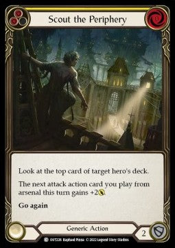 Scout the Periphery (Yellow) (Regular) - Outsiders (Common) [OUT-226]