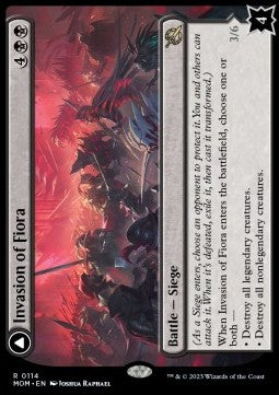 Invasion of Fiora // Marchesa, Resolute Monarch - March of the Machine (Rare) [MOM-114]