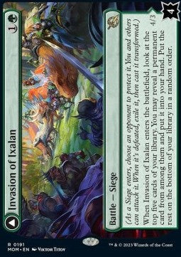 Invasion of Ixalan // Belligerent Regisaur - March of the Machine (Rare) [MOM-191]