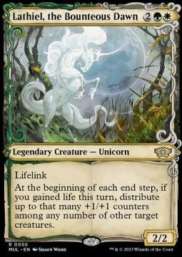 Lathiel, the Bounteous Dawn (V.1) - Multiverse Legends (Rare) [MUL-50]