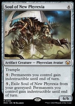 Soul of New Phyrexia - Commander: March of the Machine (Mythic) [MOC-382]