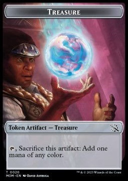 Treasure Token (V.1) - March of the Machine: Extras (Token) [XMOM-T20]