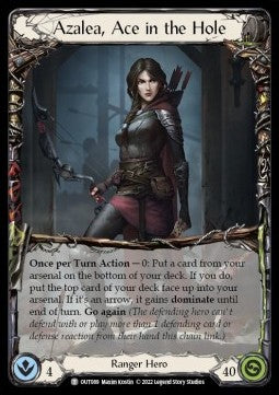 Azalea, Ace in the Hole // Ponder (Regular) - Outsiders (Token) [OUT-089/237]