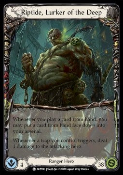 Riptide, Lurker of the Deep // Ponder (Regular) - Outsiders (Token) [OUT-091/237]