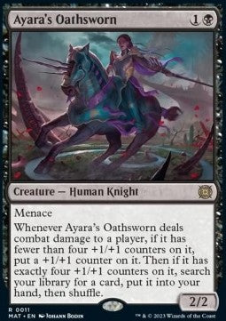 Ayara's Oathsworn - March of the Machine: The Aftermath (Rare) [MAT-11]