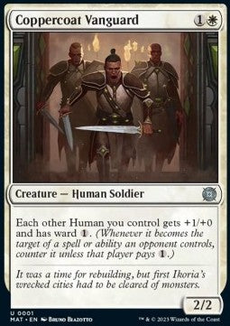 Coppercoat Vanguard - March of the Machine: The Aftermath (Uncommon) [MAT-1]