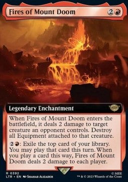 Fires of Mount Doom (V.2) - The Lord of the Rings: Tales of Middle-earth: Extras (Rare) [XLTR-392]