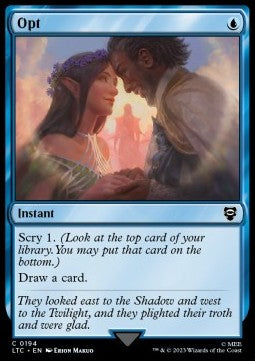 Opt - Commander: The Lord of the Rings: Tales of Middle-earth (Common) [LTC-194]