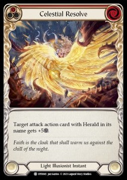 Celestial Resolve (Red) (Regular) - Dusk till Dawn (Common) [DTD-041]