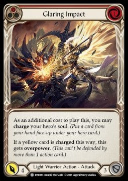 Glaring Impact (Red) (Regular) - Dusk till Dawn (Common) [DTD-063]