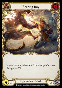 Searing Ray (Yellow) (Regular) - Dusk till Dawn (Common) [DTD-098]