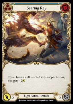Searing Ray (Blue) (Regular) - Dusk till Dawn (Common) [DTD-099]