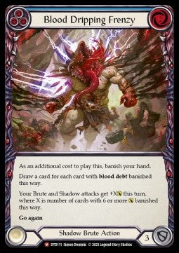 Blood Dripping Frenzy (Rainbow Foil) - Dusk till Dawn (Majestic) [DTD-111]