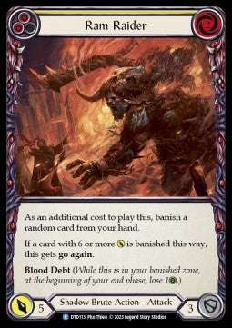 Ram Raider (Yellow) (Rainbow Foil) - Dusk till Dawn (Rare) [DTD-113]