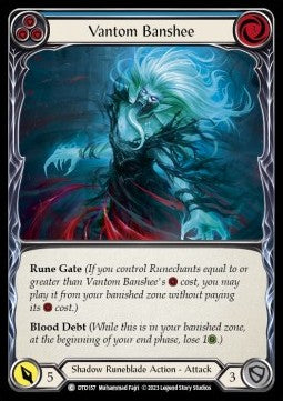 Vantom Banshee (Blue) (Regular) - Dusk till Dawn (Common) [DTD-157]