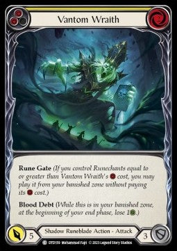 Vantom Wraith (Yellow) (Regular) - Dusk till Dawn (Common) [DTD-159]
