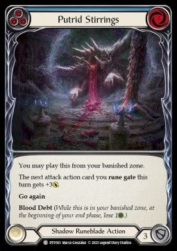 Putrid Stirrings (Blue) (Regular) - Dusk till Dawn (Common) [DTD-163]