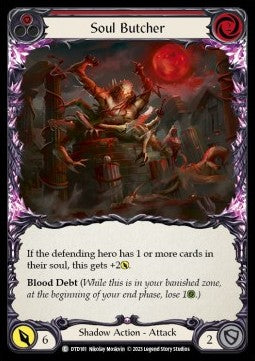 Soul Butcher (Red) (Regular) - Dusk till Dawn (Common) [DTD-181]