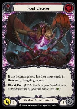 Soul Cleaver (Red) (Regular) - Dusk till Dawn (Common) [DTD-184]