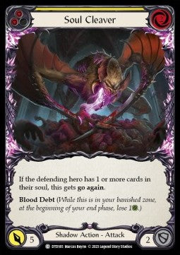 Soul Cleaver (Yellow) (Regular) - Dusk till Dawn (Common) [DTD-185]