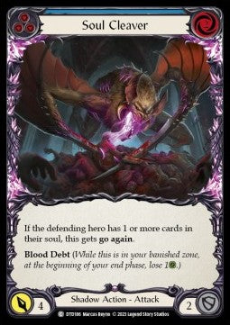 Soul Cleaver (Blue) (Regular) - Dusk till Dawn (Common) [DTD-186]