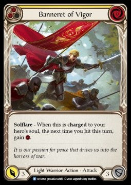 Banneret of Vigor (Regular) - Dusk till Dawn (Rare) [DTD-056]