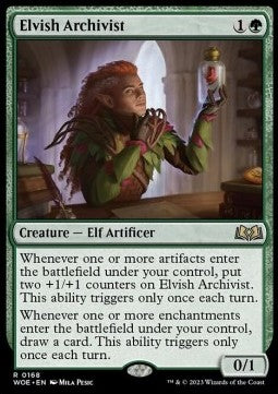 Elvish Archivist - Wilds of Eldraine (Rare) [WOE-168]