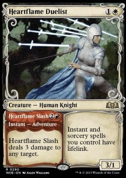 Heartflame Duelist // Heartflame Slash - Wilds of Eldraine: Extras (Rare) [XWOE-290]