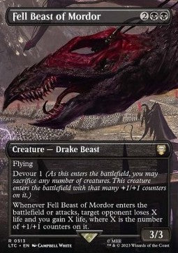 Fell Beast of Mordor (V.1) - The Lord of the Rings: Tales of Middle-earth Holiday Release (Rare) [LTRH-513]