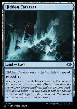 Hidden Cataract - The Lost Caverns of Ixalan (Land) [LCI-273]