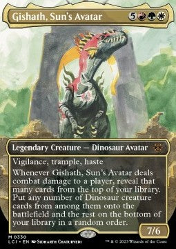 Gishath, Sun's Avatar - The Lost Caverns of Ixalan: Extras (Mythic) [XLCI-330]