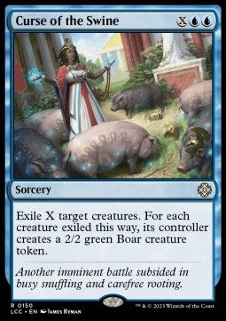 Curse of the Swine - Commander: The Lost Caverns of Ixalan (Rare) [LCC-150]