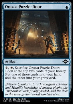 Orazca Puzzle-Door - The Lost Caverns of Ixalan (Common) [LCI-68]