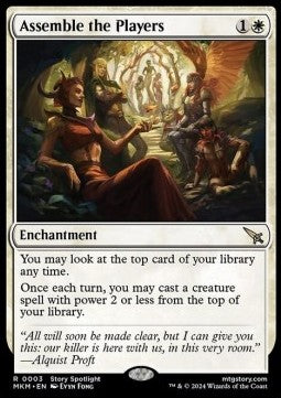 Assemble the Players - Murders at Karlov Manor (Rare) [MKM-3]