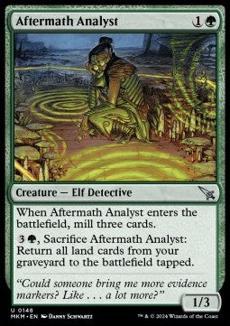 Aftermath Analyst - Murders at Karlov Manor (Uncommon) [MKM-148]