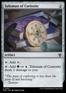 Talisman of Curiosity - Commander: Murders at Karlov Manor (Uncommon) [MKC-241]